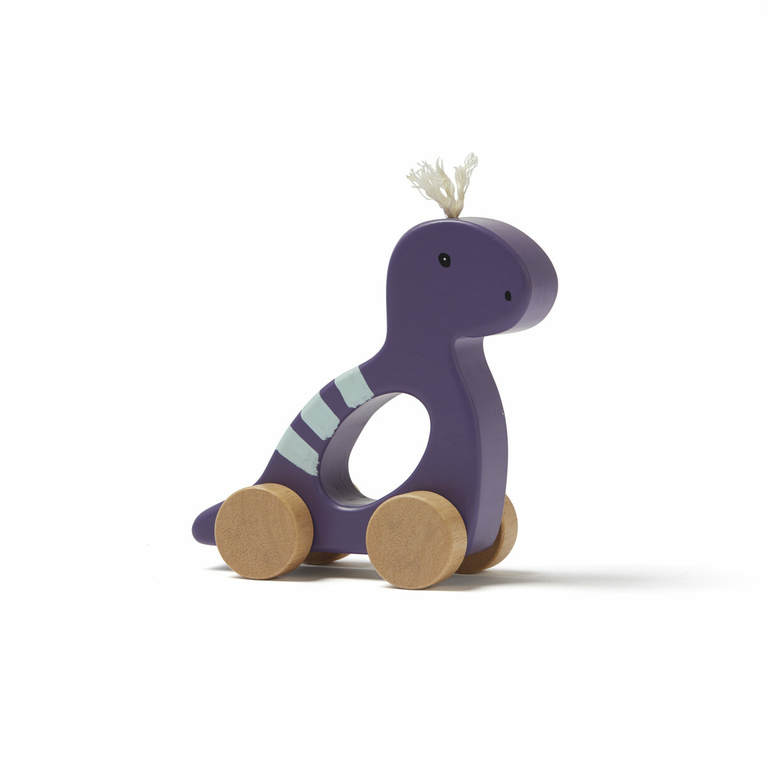 Jouet ?� pousser dino violet - Les marques/Kids Concept - Petit d' Homme