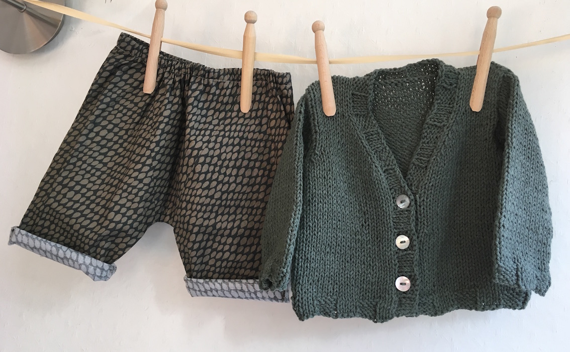 sarouel et gilet coton