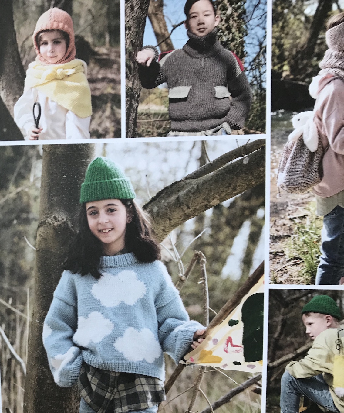 Cagoule et foulard de scout dans un catalogue Rico Design