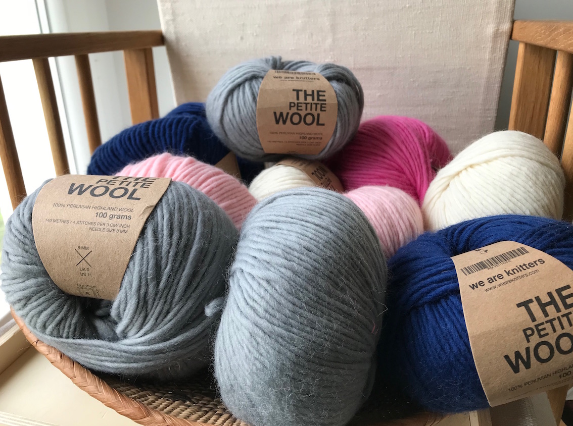 the petite wool we are knitters