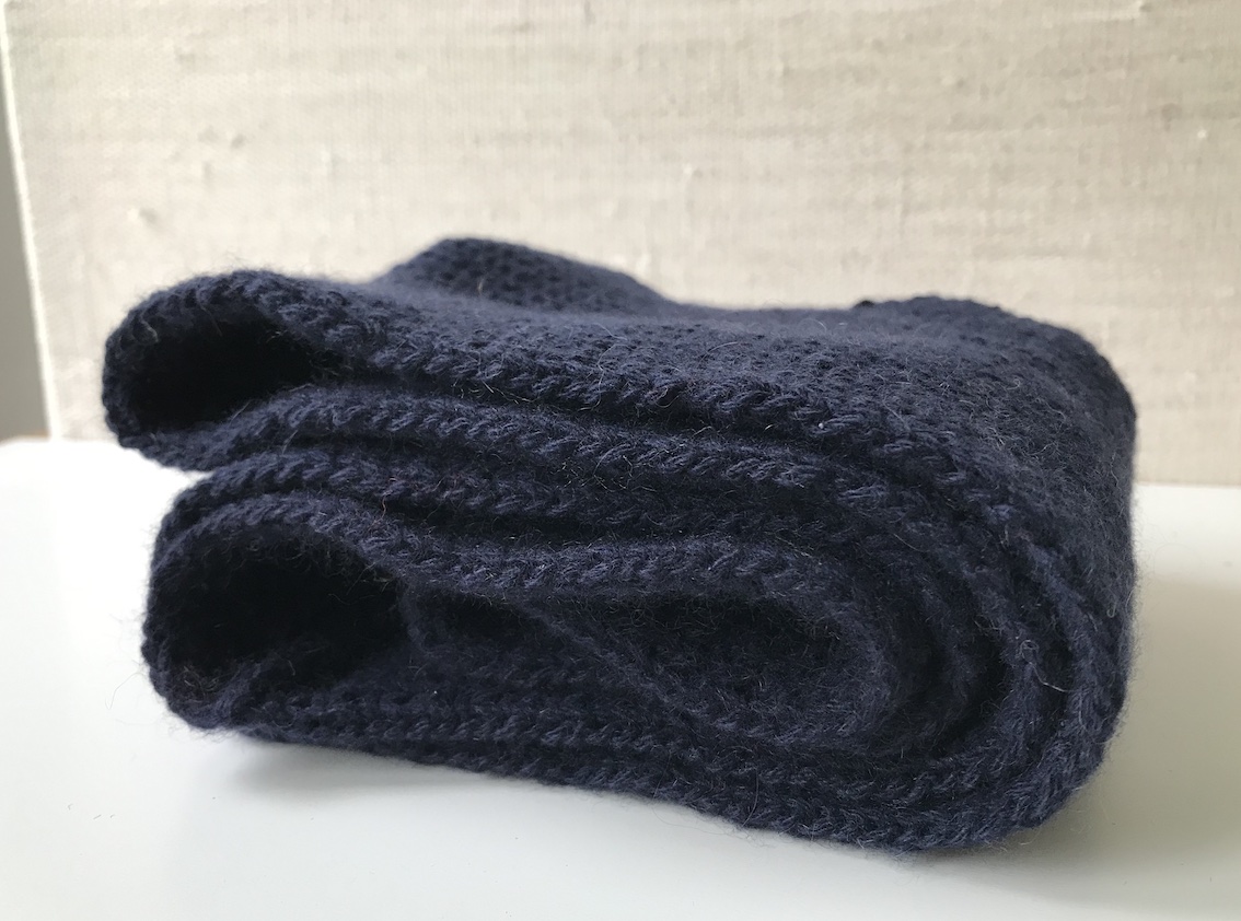 snood bleu marine2