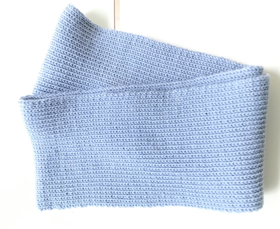 snood bleu clair1