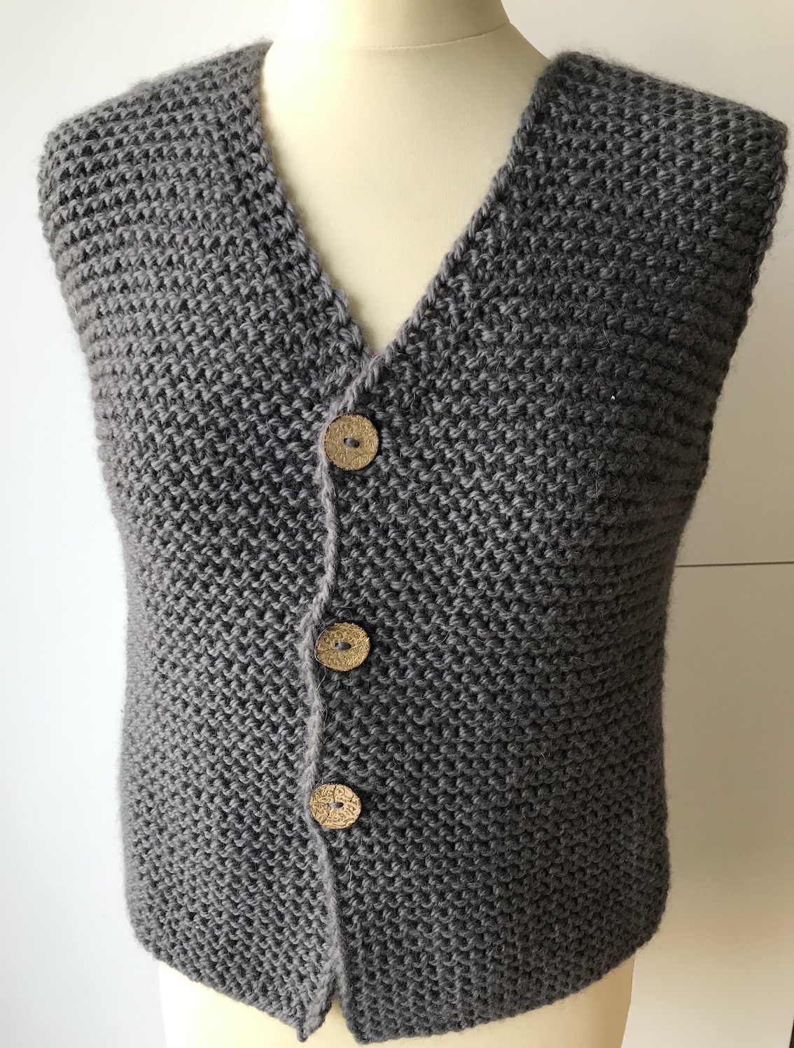 gilet gris