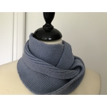 snood bleu clair