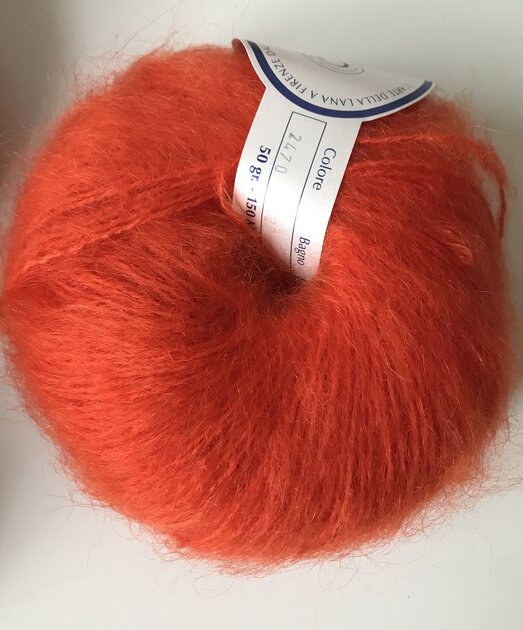 Lot De 2 Pelotes De Laine Suisse - 50g Chacune, 14% Mohair - Pour Tricot, Qualité Premium