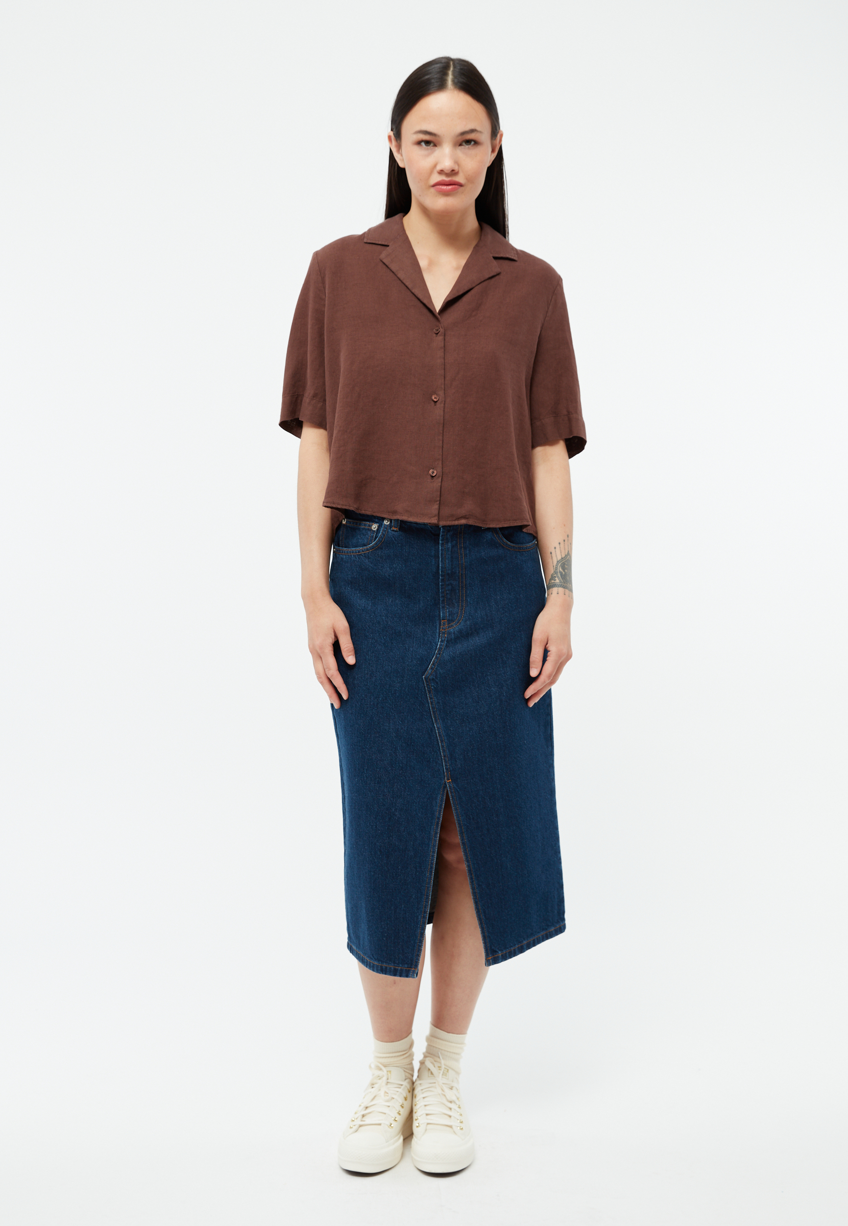 Chemisier-Carol-Chocolate-brown-lin-Givn05
