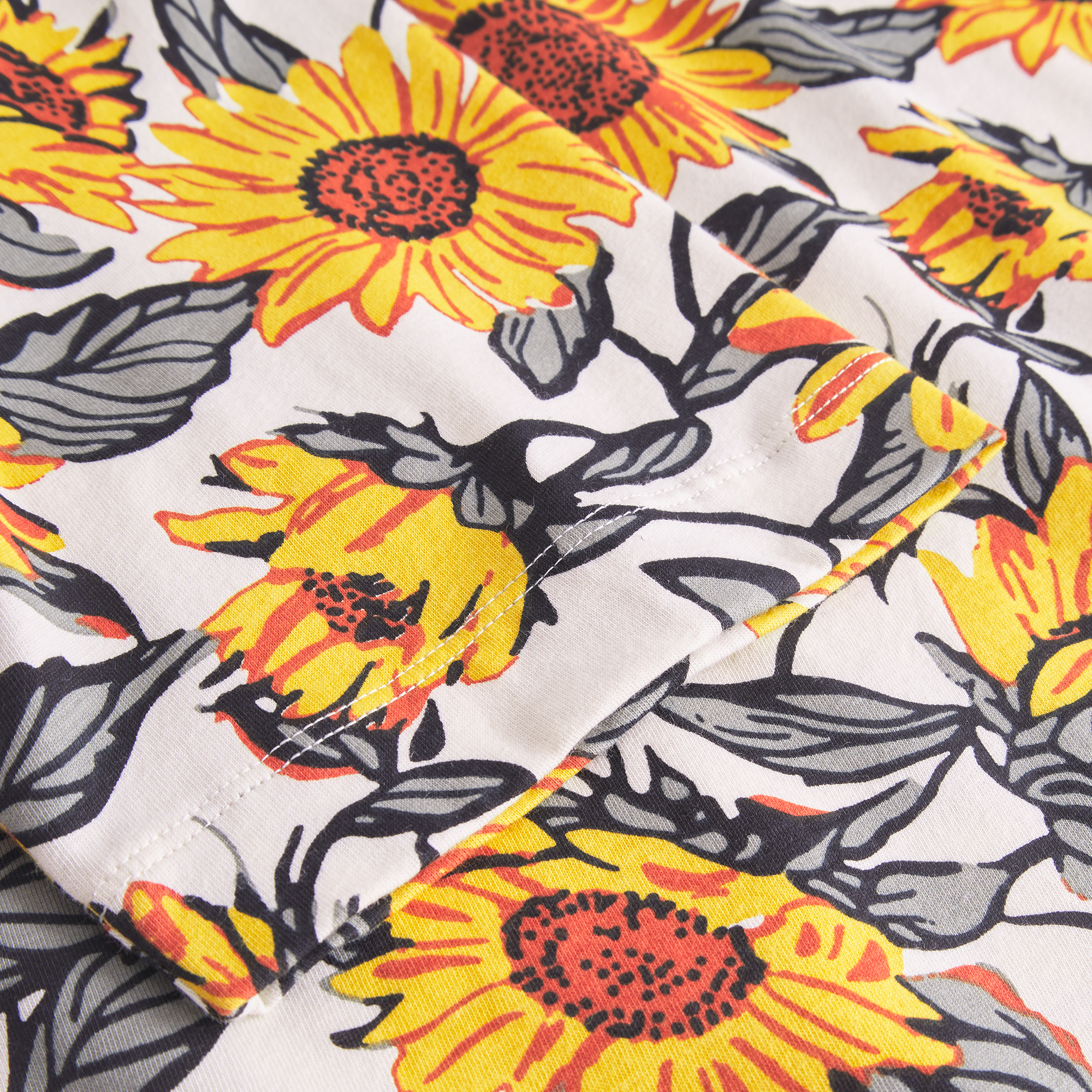 T-shirt-Vadstena-Sunflower-blanc-cassé-coton-biologique-Dedicated04