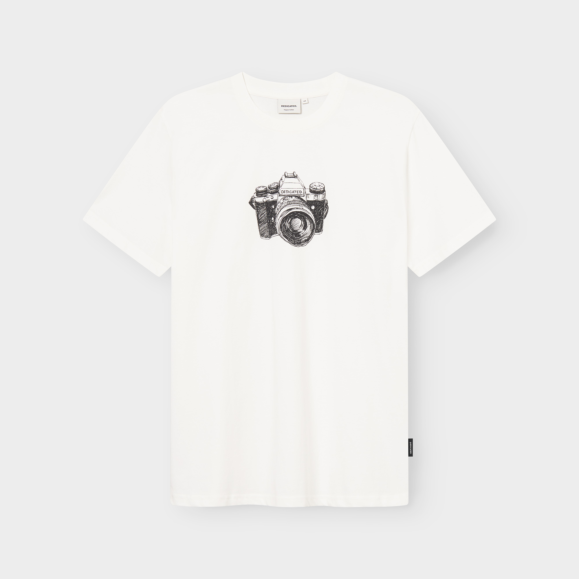 T-shirt-Analog-Camera-off-white-coton-biologique-Dedicated01