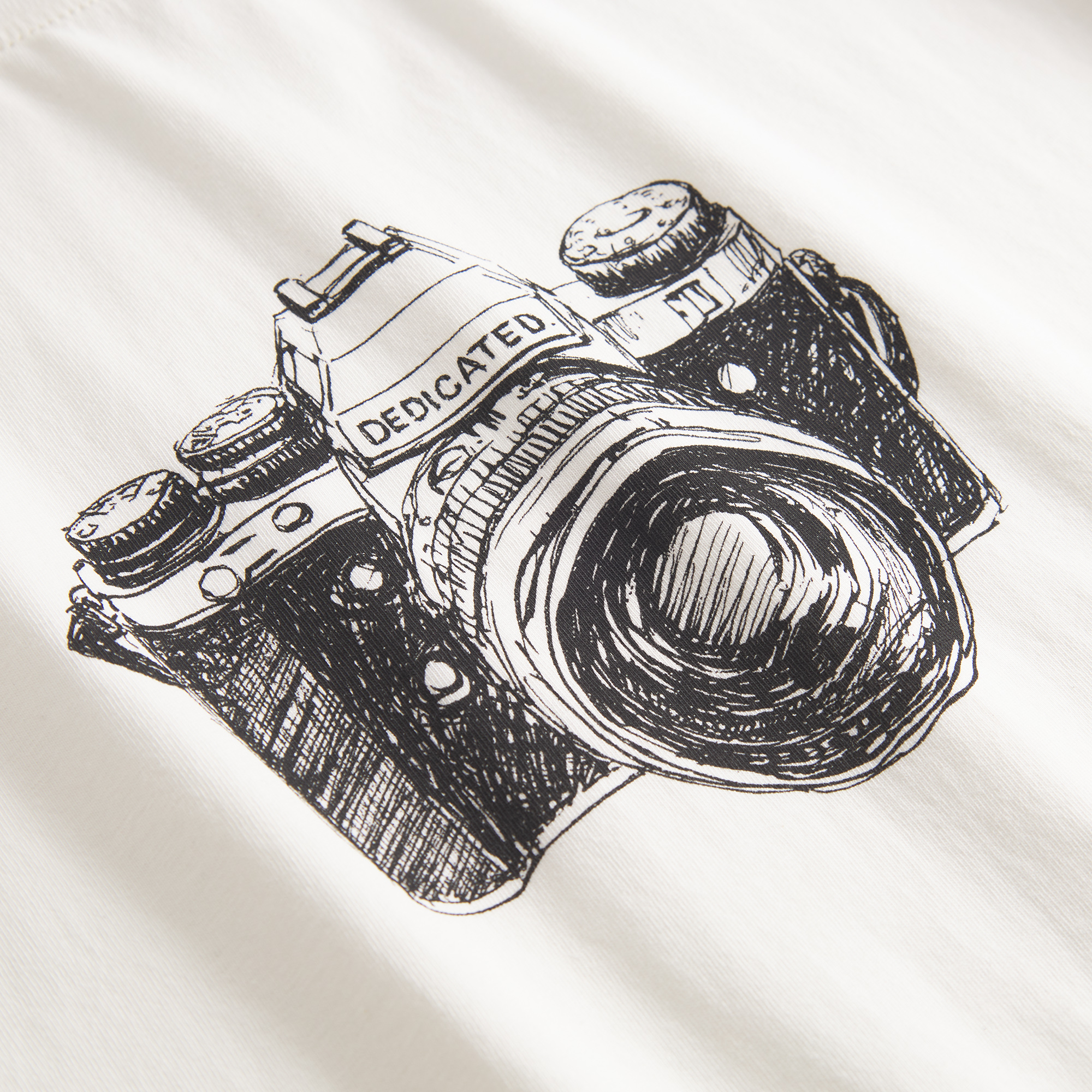 T-shirt-Analog-Camera-off-white-coton-biologique-Dedicated012