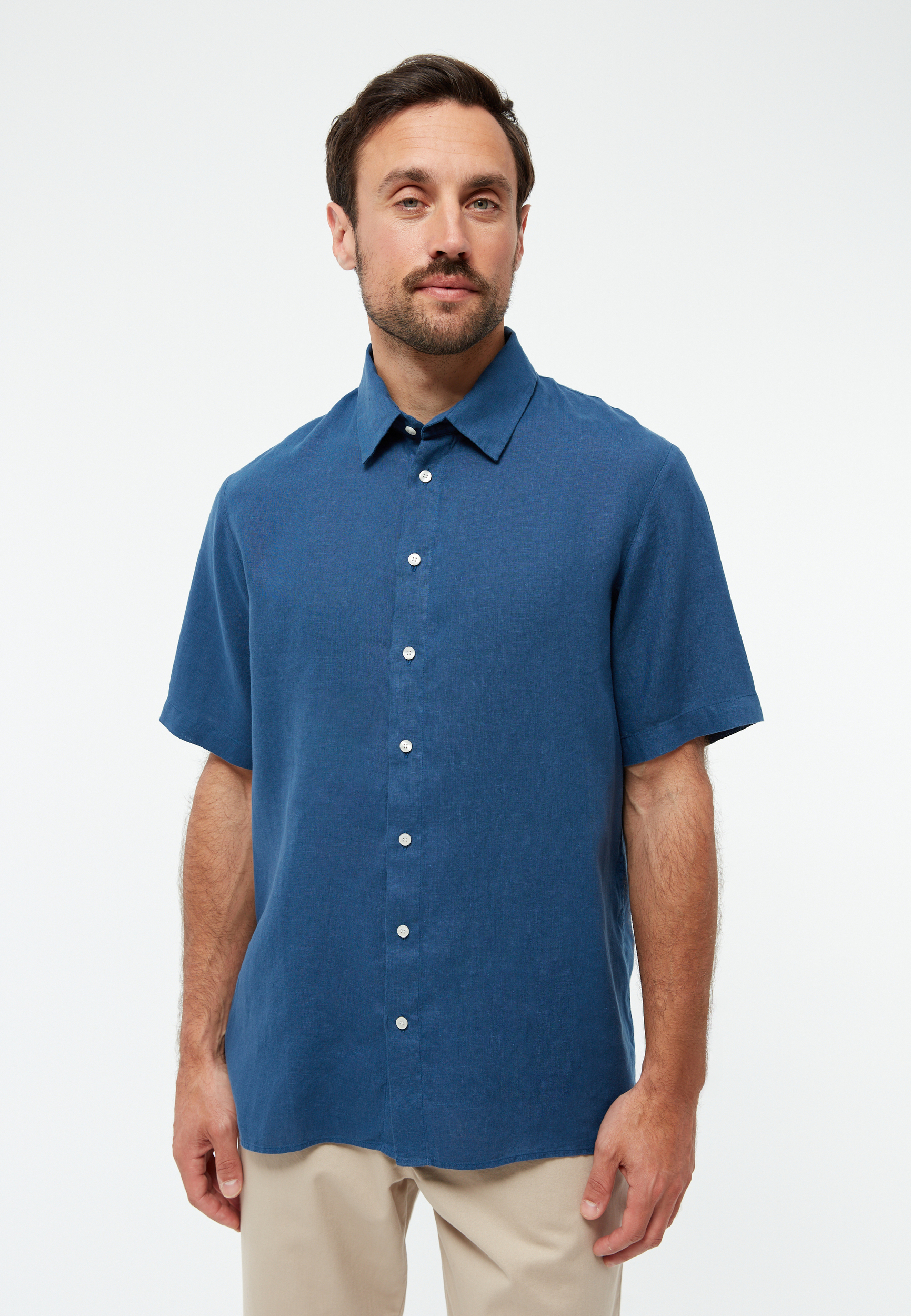Chemise-Koda-Blazing-blue-lin-Givn01