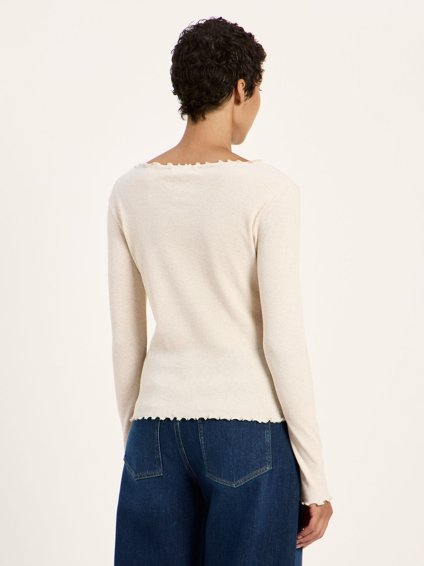 T-shirt-Bintou-U-Bootshirt-cream-melange-coton-biologique-Lanius03