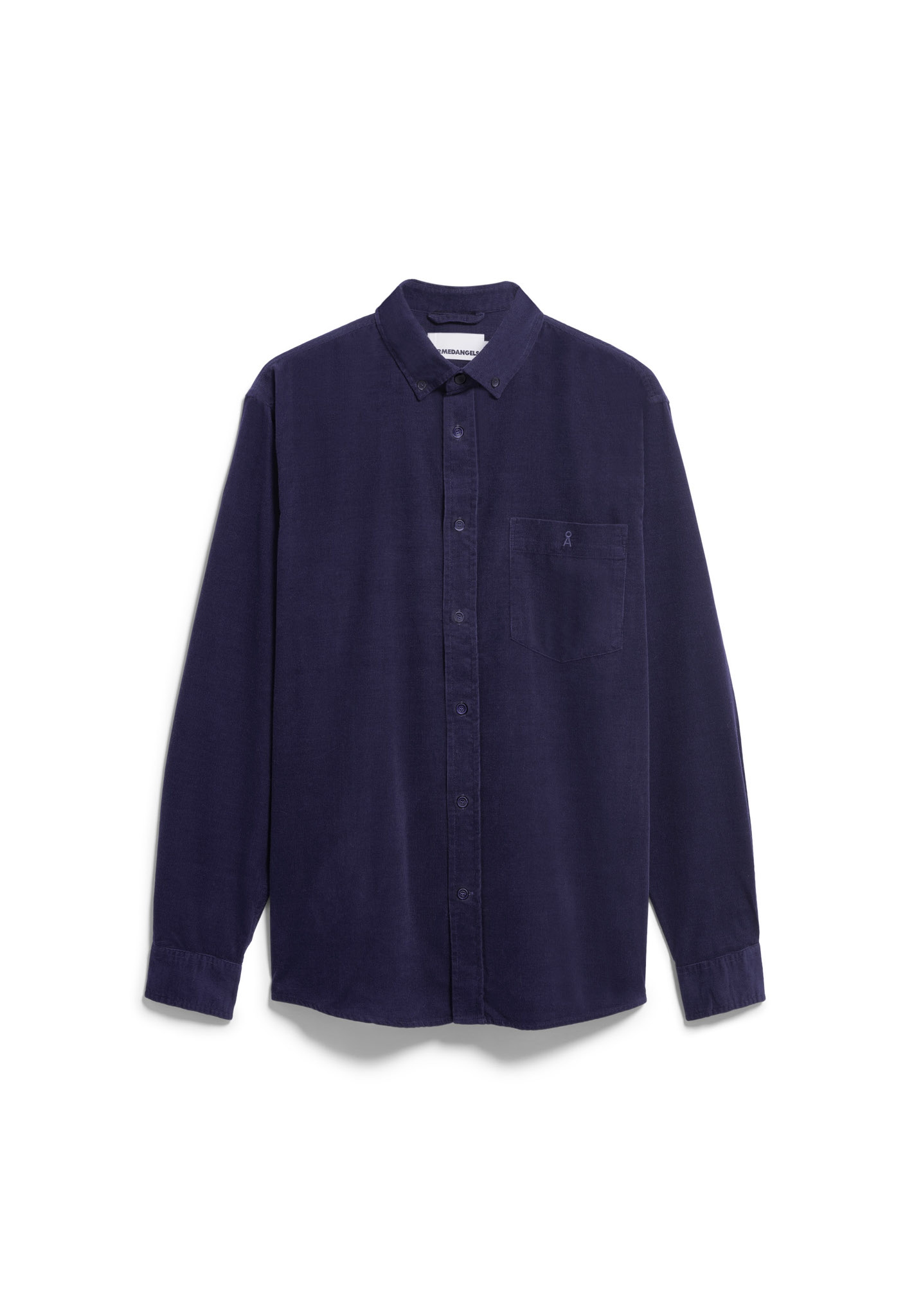 Chemise-Ben-velours-tinted-navy-coton-biologique-Armed-Angels06