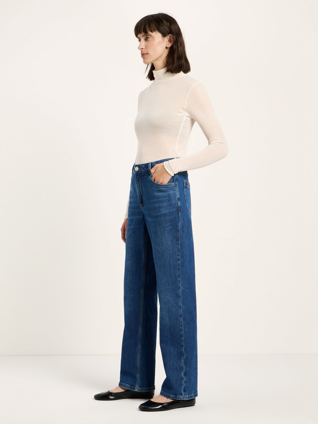 Jeans-Sage-royal blue denim-coton-biologique-Lanius05