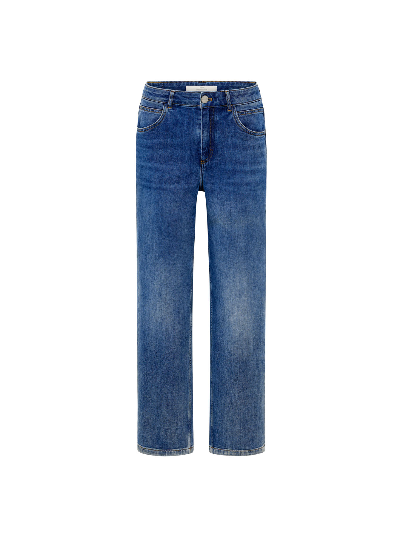 Jeans-Sage-royal blue denim-coton-biologique-Lanius07