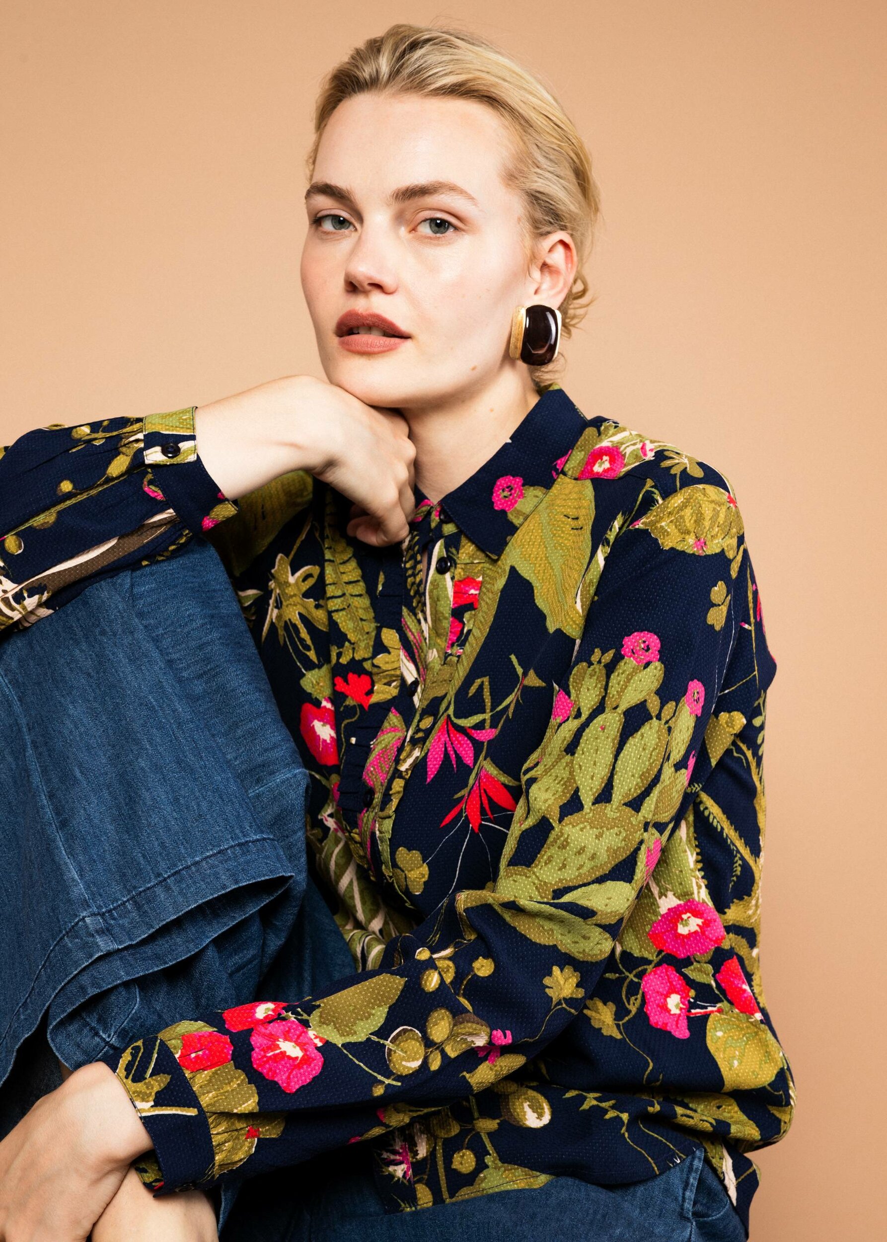 Chemisier-Ela-voila-bleu-western-romance-viscose-ecovero-Blutsgeschwister04