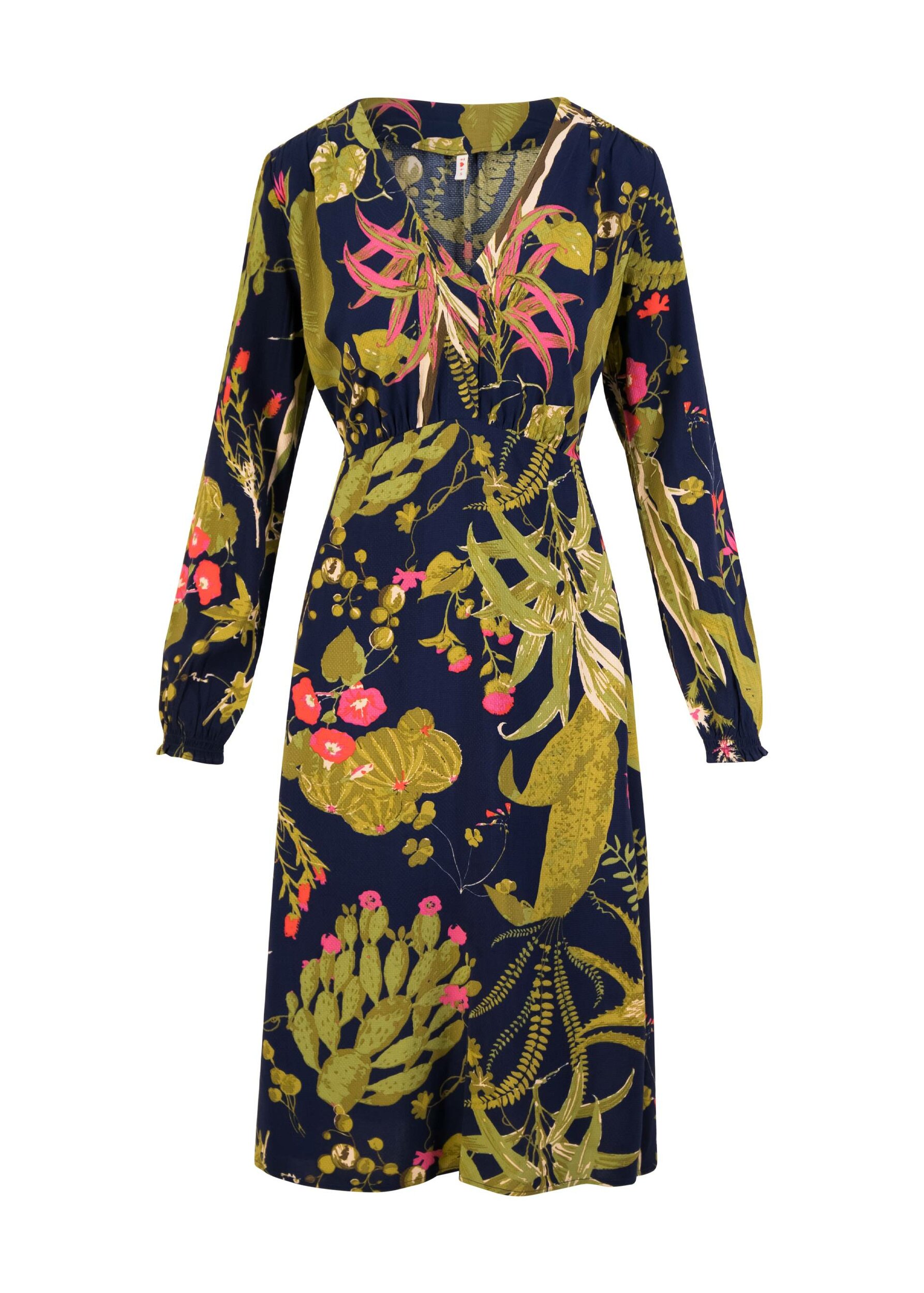 Robe-fay-sauvage-bleu-western-romance-viscose-ecovero-Blutsgeschwister05