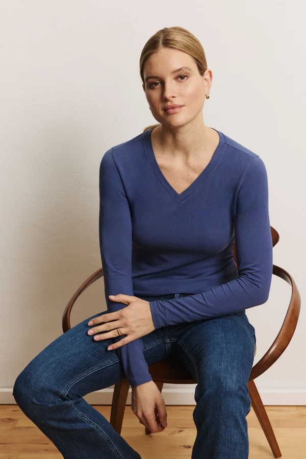 T-shirt-Sissi-crown-blue-coton-biologique-Tranquillo04