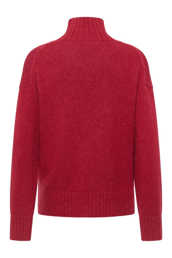 Pull-Adelee-garnet-red-coton-biologique-laine-Tranquillo06