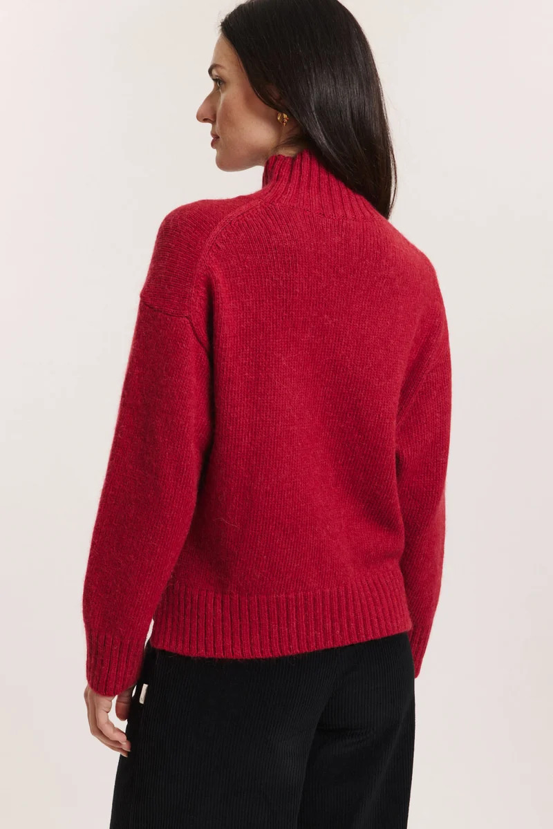 Pull-Adelee-garnet-red-coton-biologique-laine-Tranquillo02