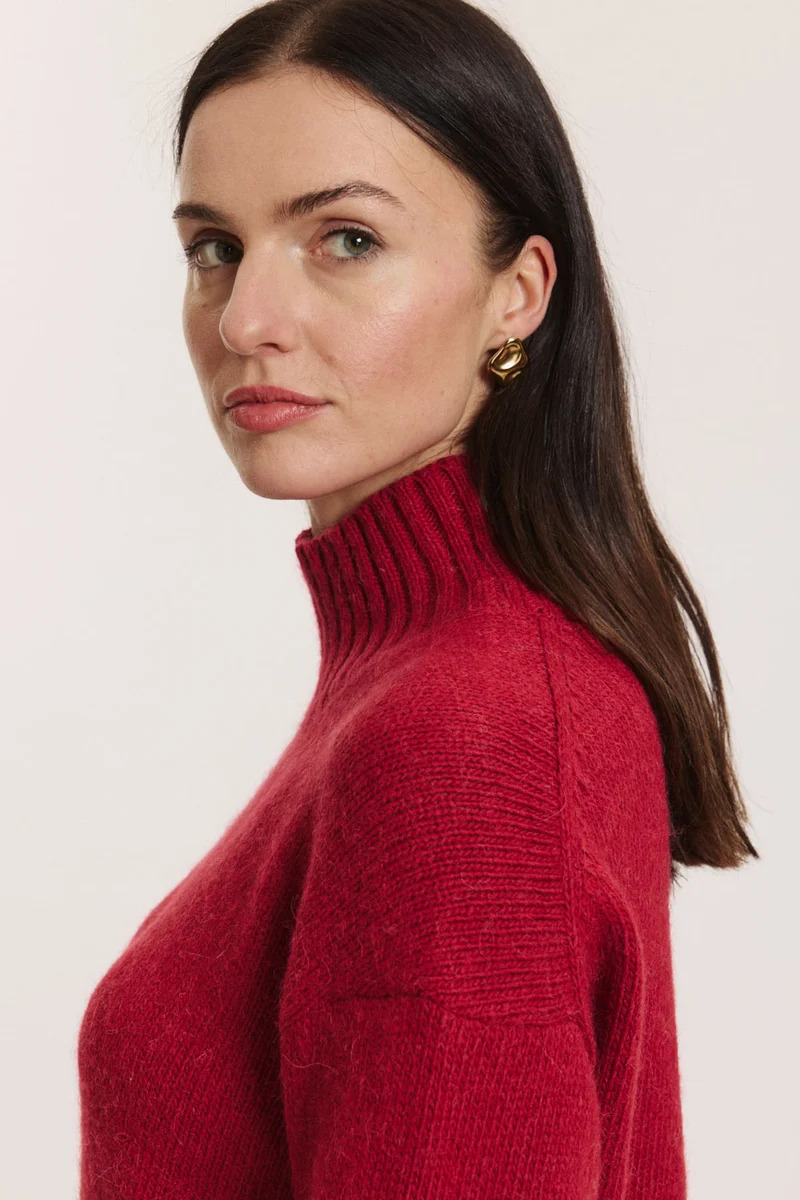 Pull-Adelee-garnet-red-coton-biologique-laine-Tranquillo03
