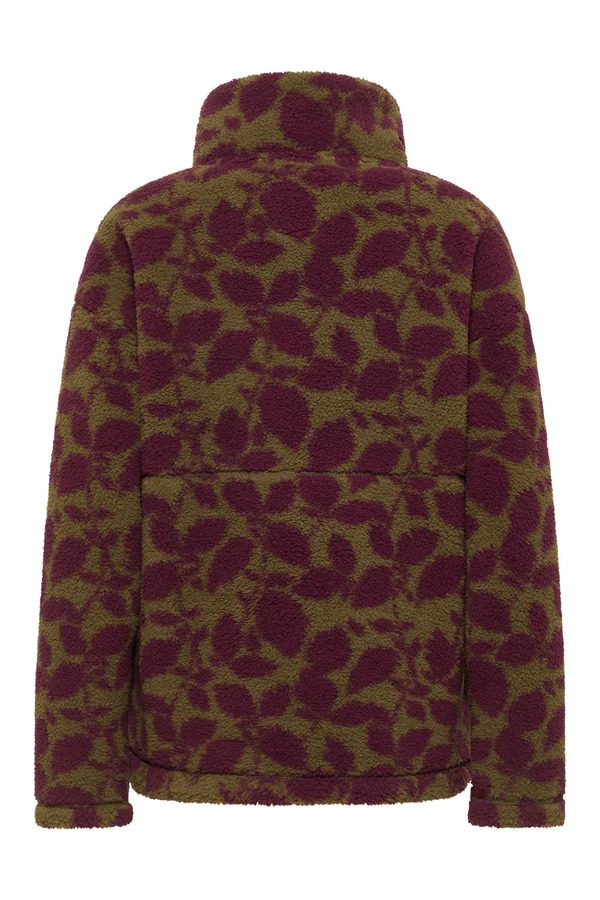 Veste-Jorgaa-fleece-burgundy-botanical-polyester-recycle-Tranquillo06
