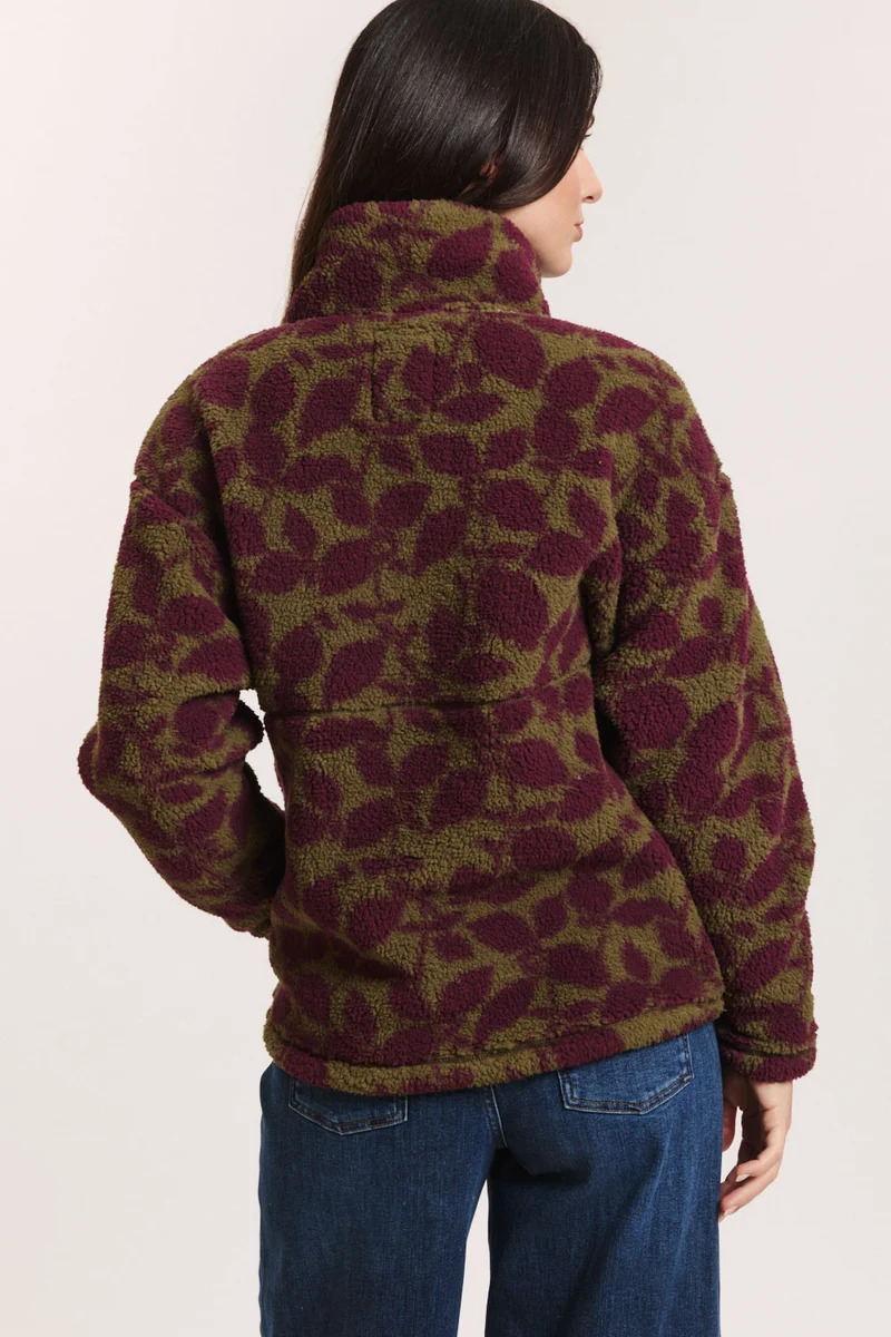Veste-Jorgaa-fleece-burgundy-botanical-polyester-recycle-Tranquillo02