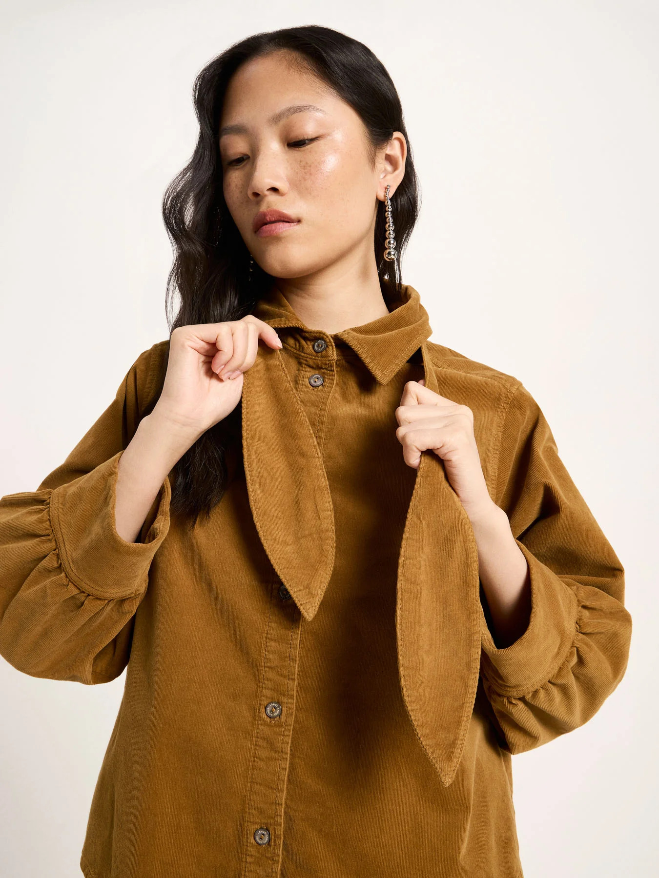 Blouse-Bresil-bronze-brown-coton-biologique-Lanius04