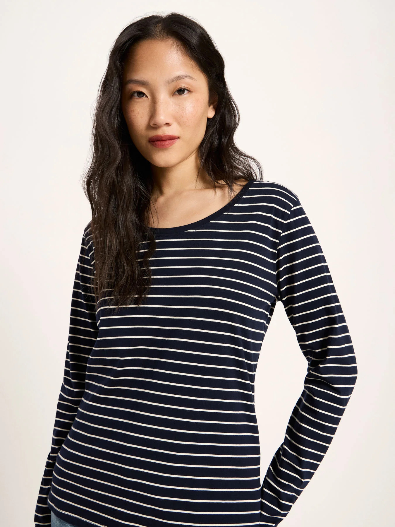 T-shirt-Bruyere-Streifen-Langarmshirt-Gots-Midnight-coton-biologique-Lanius01