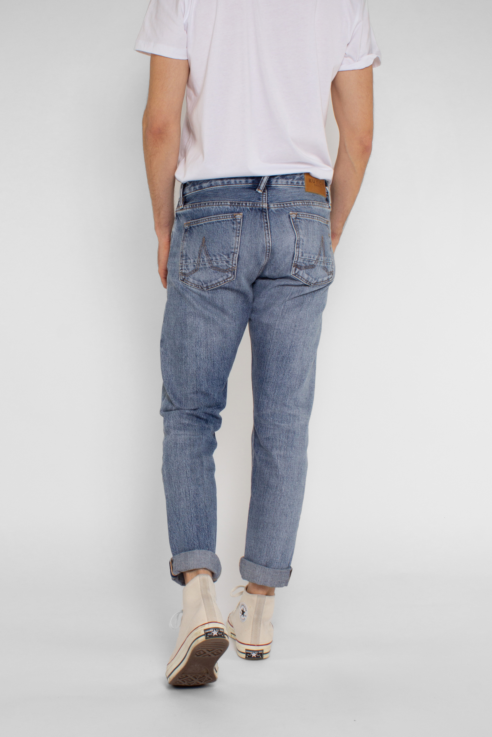 Jim Tapered Broken Blue 3