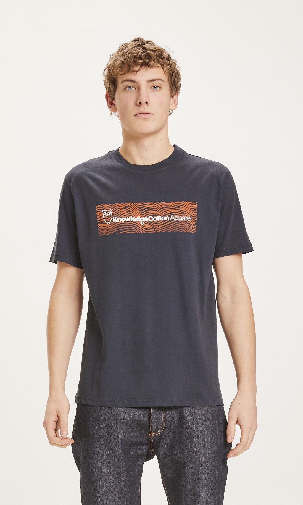 T-shirt marque KCA - Knowledge Cotton Apparel