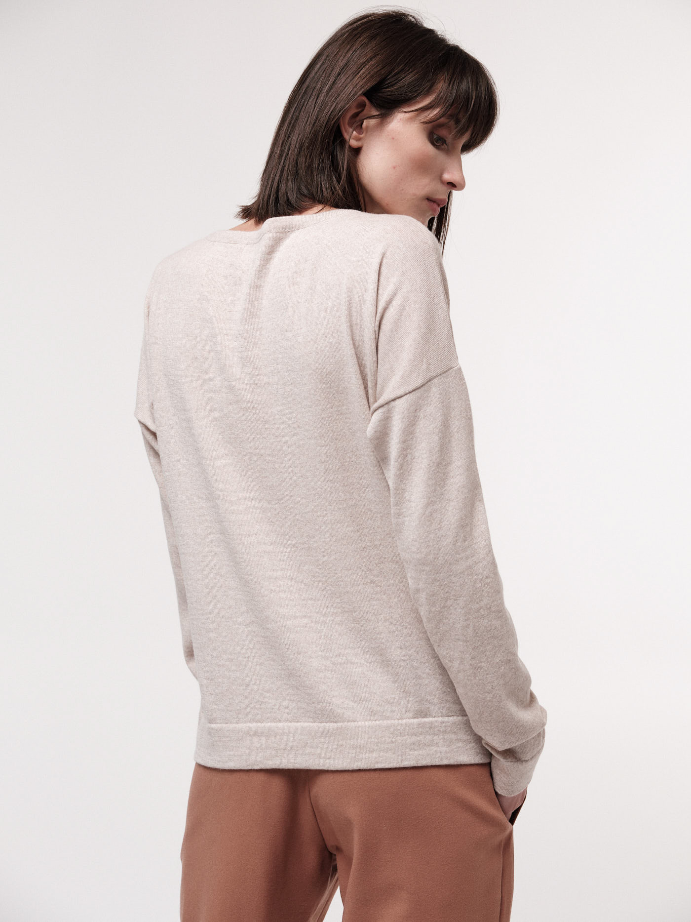 LANIUS_AW21_13035-00_Pullover_cream-melange_05