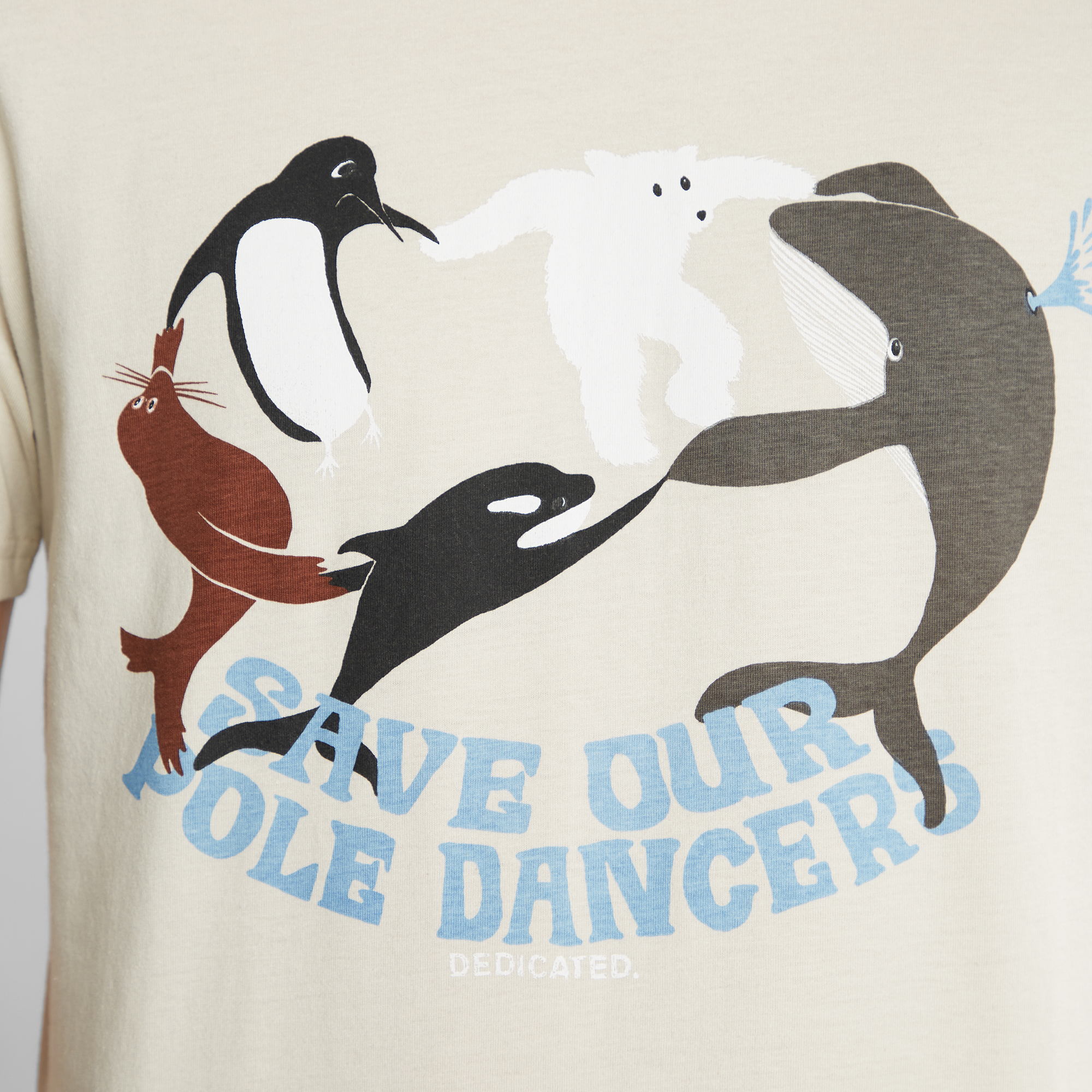 T-shirt Pole Dancers - coton biologique - Dedicated 04