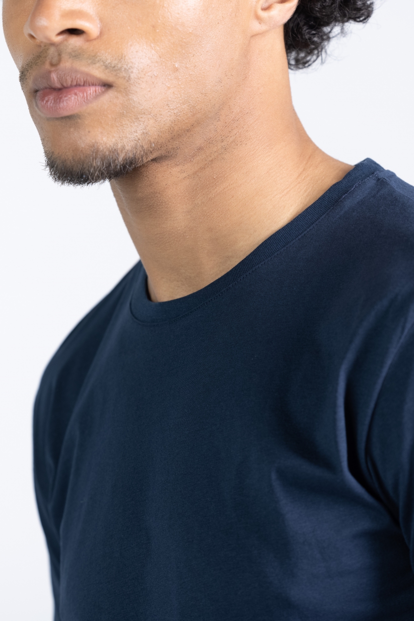 T-shirt Buckley - navy - coton biologique - Kuyichi 04