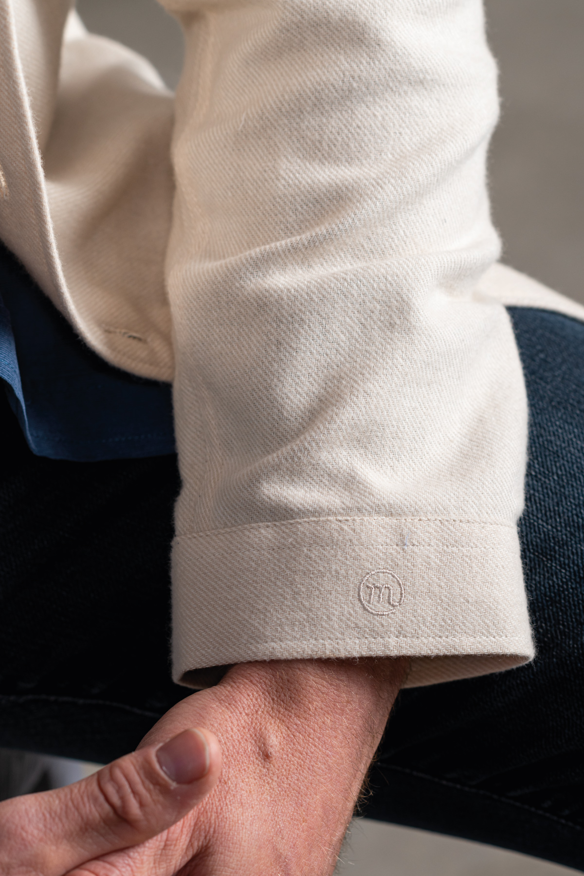 Chemise Jack - flanelle coton biologique - Mr Manchette 04