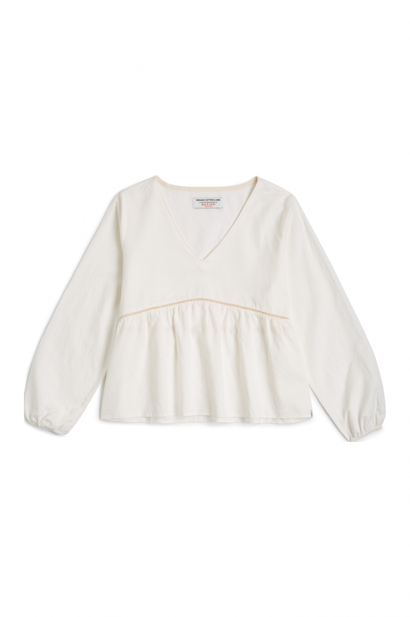 Blouse Victoria - off white - Kuyichi 06
