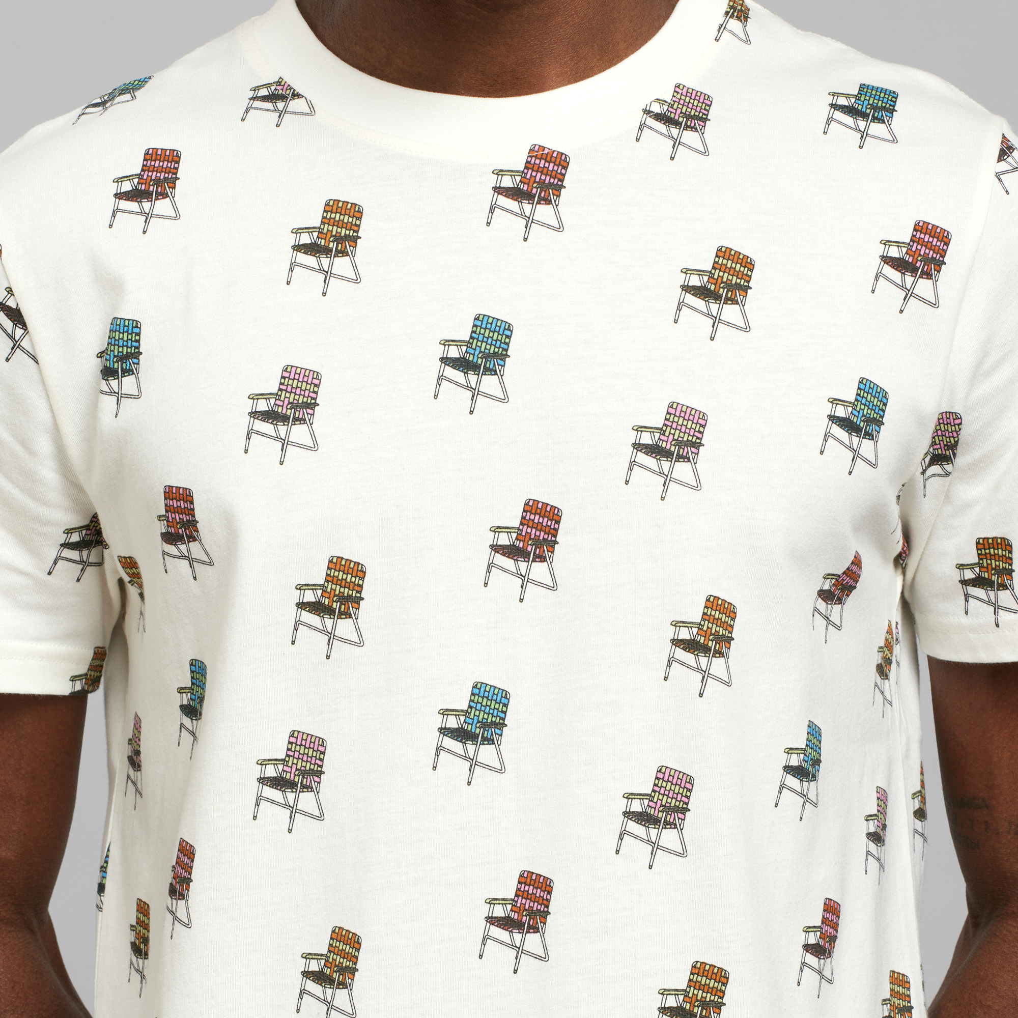 T-shirt Lawn Chair - coton biologique - Dedicated 02