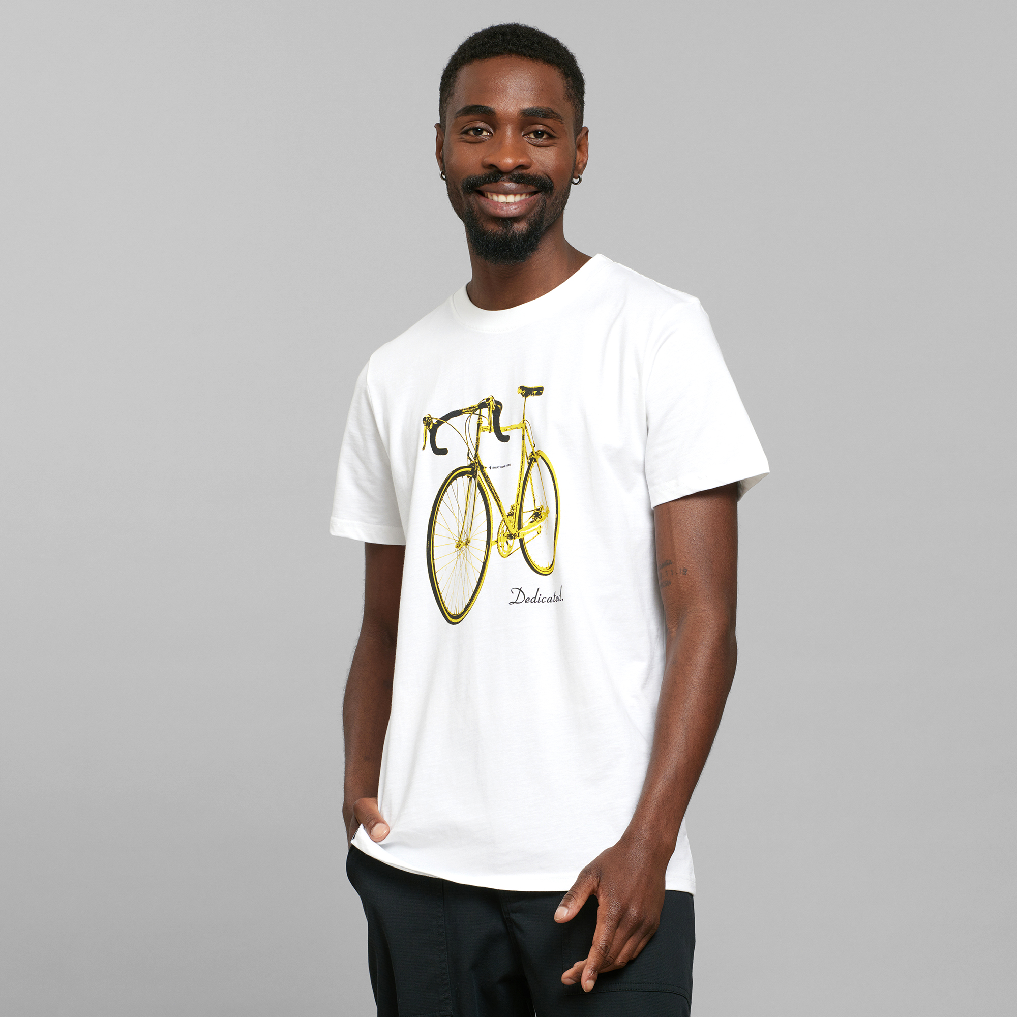 T-shirt Andy Bike - coton biologique - Dedicated 01