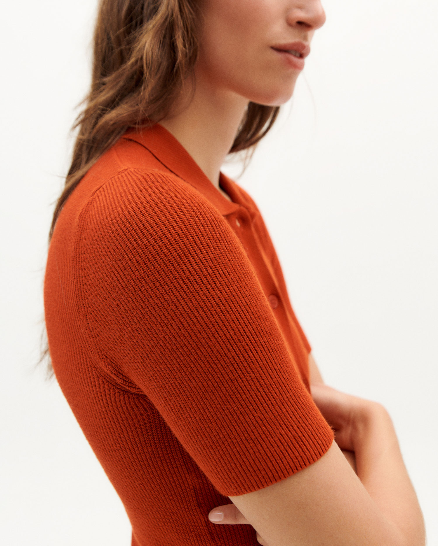 Polo Paula - ecovero - polyester recyclé - Thinking Mu 03