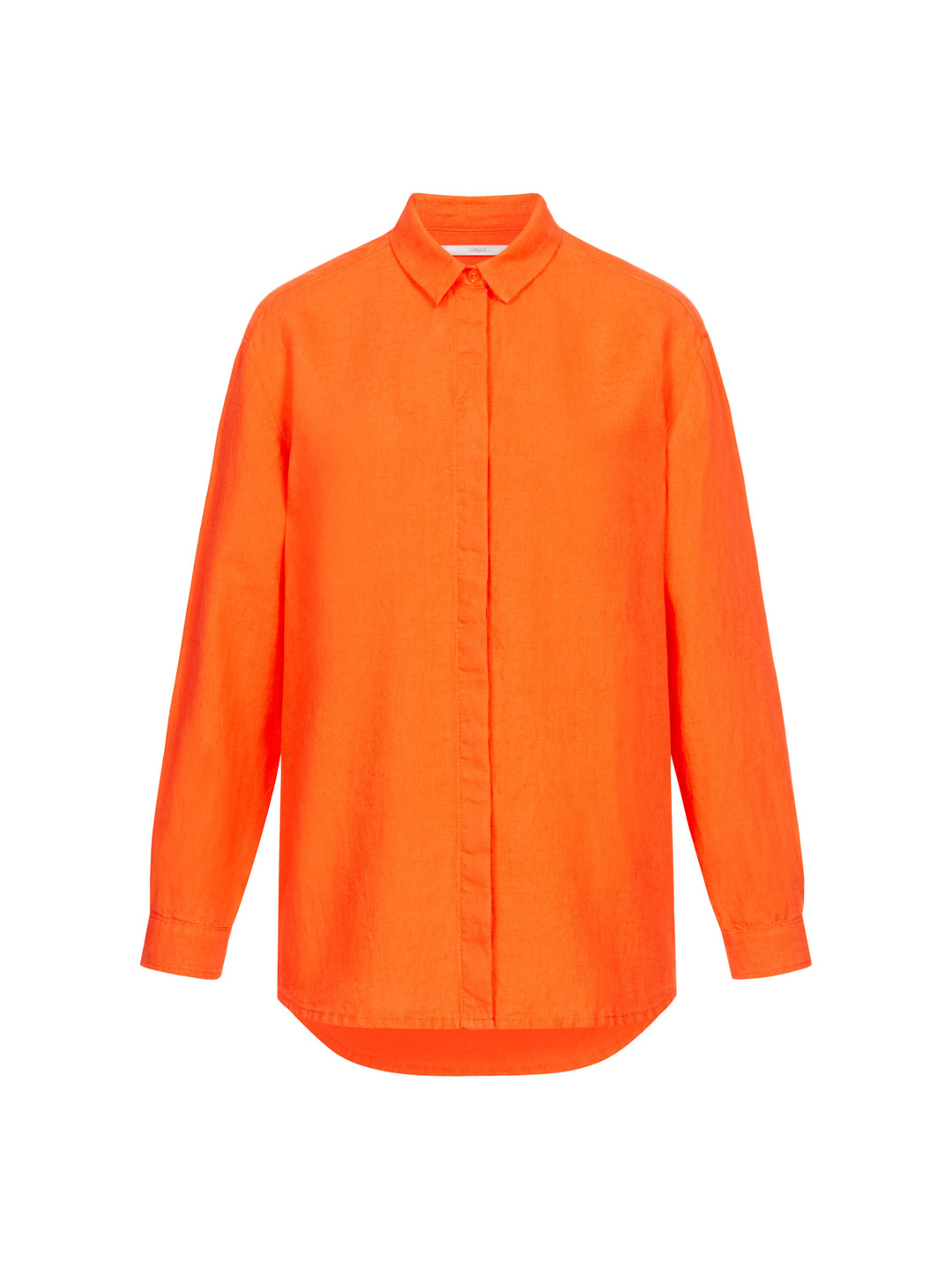 Chemisier Papaya - lin biologique français - Lanius 08