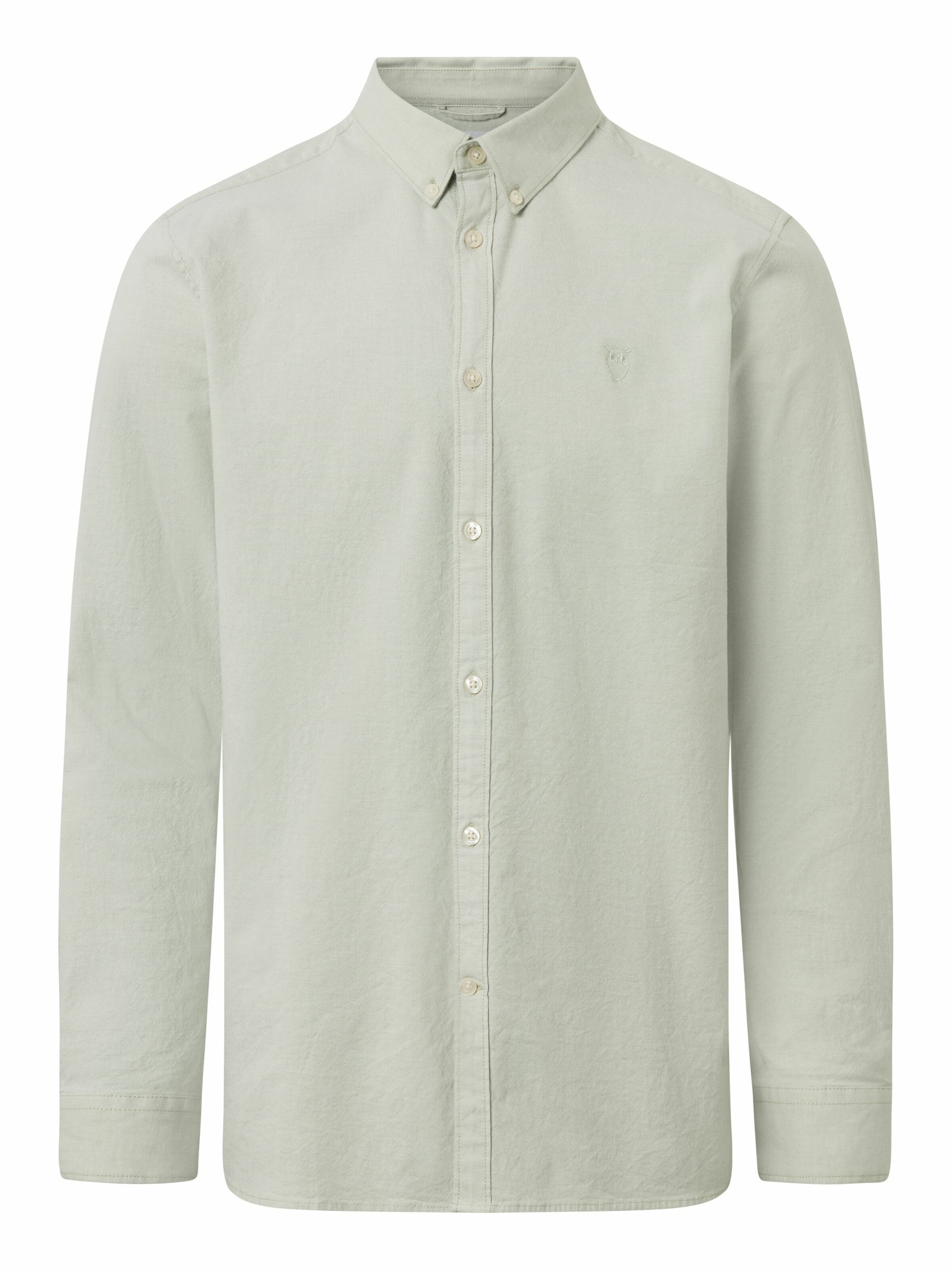 90822 - Small owl oxford custom tailored shirt - GOTS-Vegan - 1380 Swamp - Extra 3
