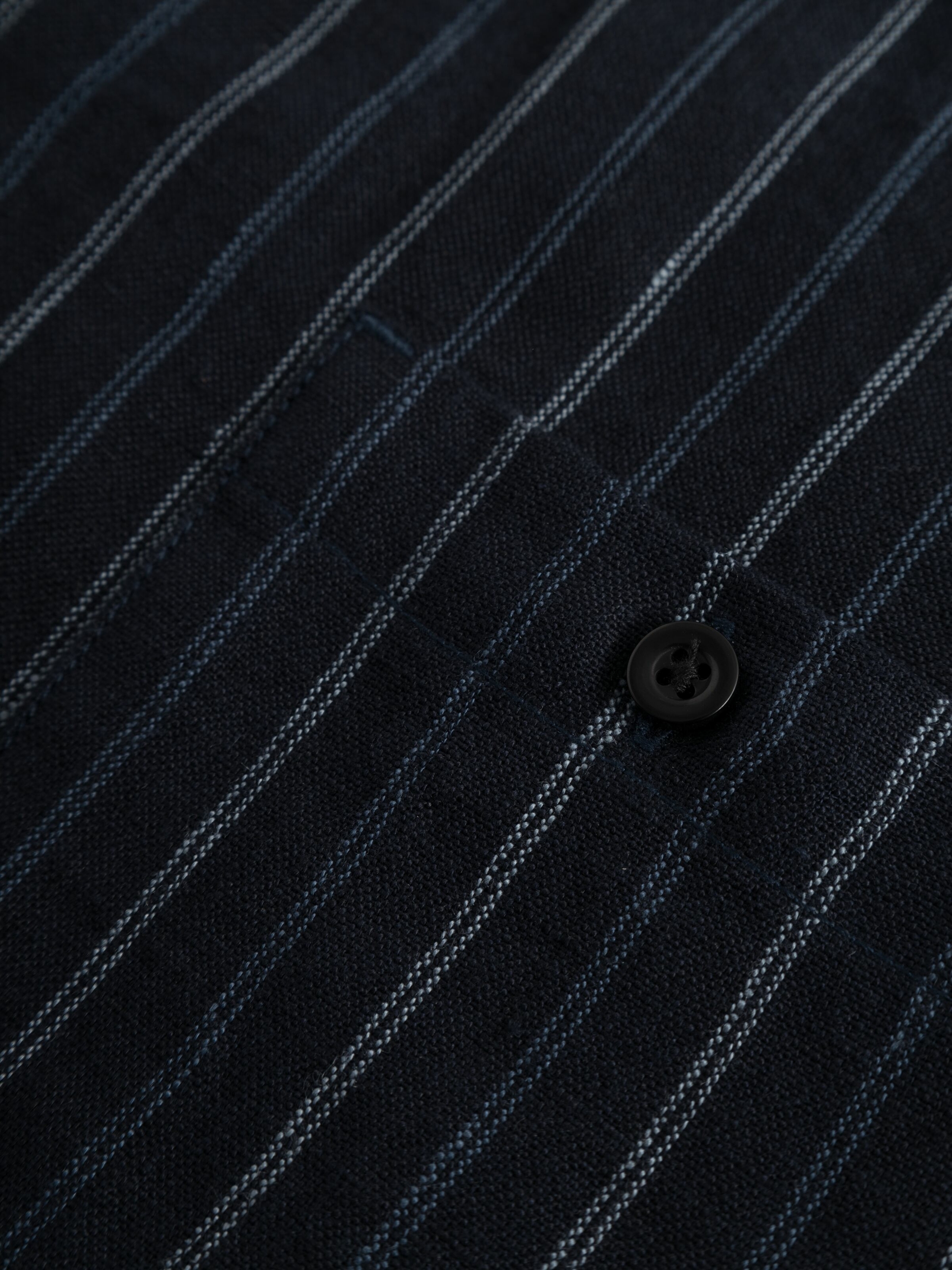 1090004 - Striped linen custom fit shirt - GOTS-Vegan - 8003 Stripe - navy - Extra 6
