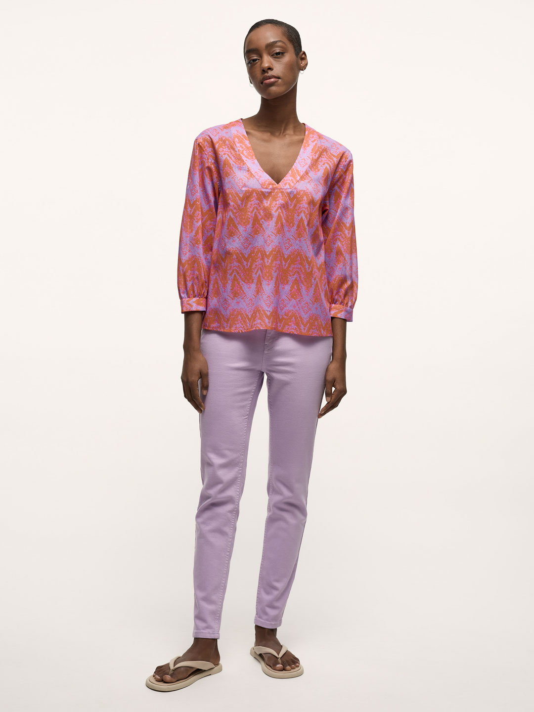 Blouse Wild Waves - coton biologique - Lanius 02