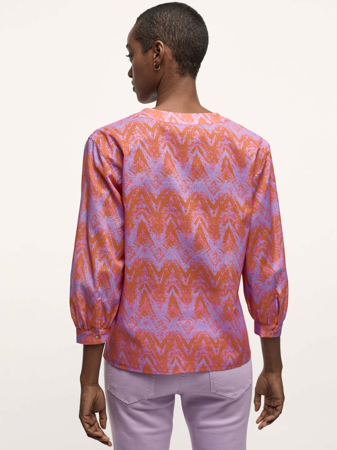Blouse Wild Waves - coton biologique - Lanius 05