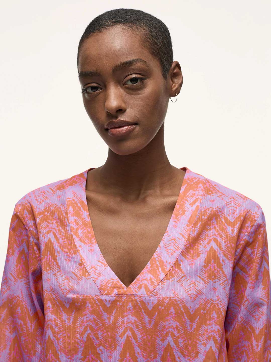 Blouse Wild Waves - coton biologique - Lanius 03
