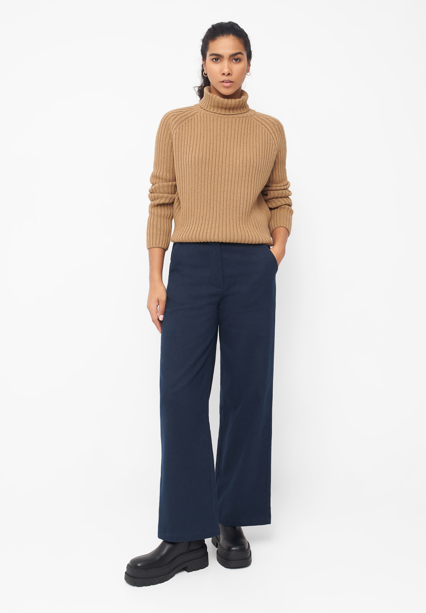 Pull Cassia - laine recyclée - beige - Givn 04