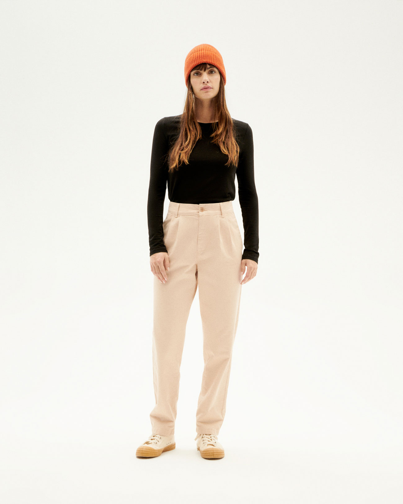 Pantalon Rina - beige - coton biologique - Thinking Mu 02
