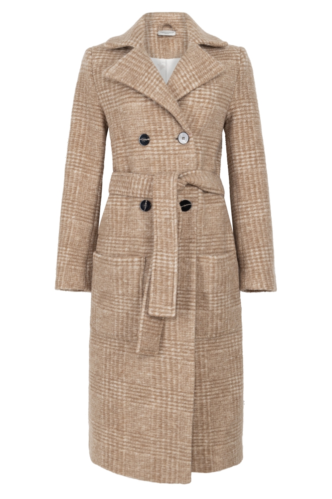 Manteau Franky - beige - laine et polyester recyclé - Elements Of Freedom 05