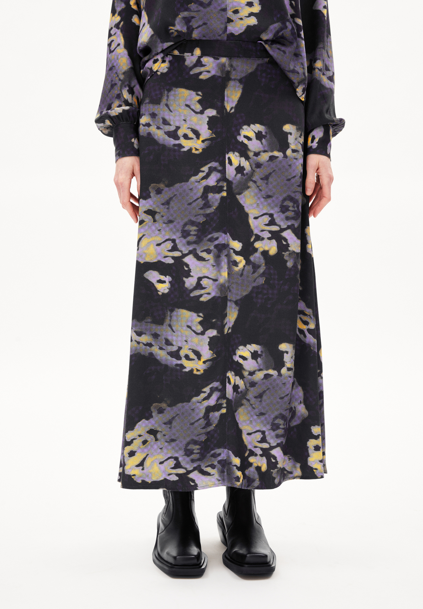 Jupe Loeliaa - ecovero - print - Armed Angels 04