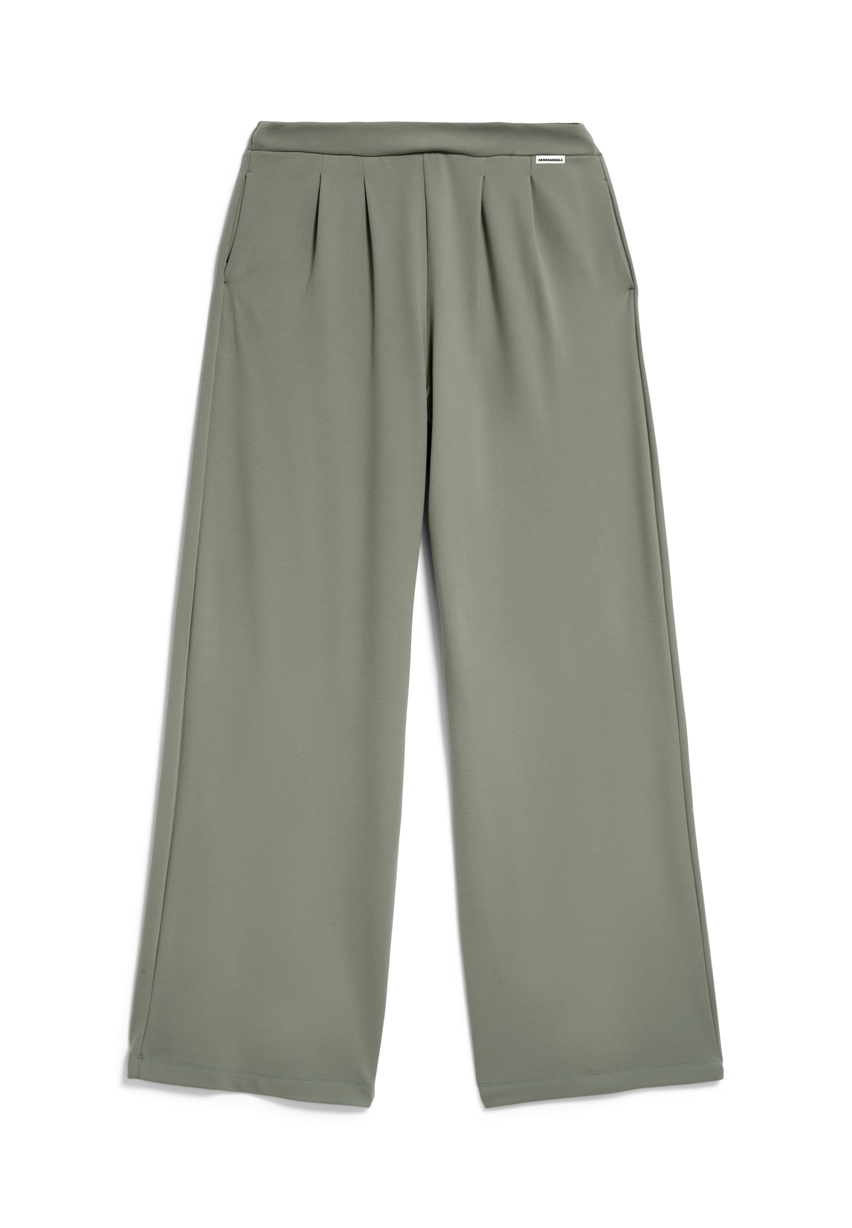 Pantalon Juanaa - grey green - ecovero - Armed Angels - 01