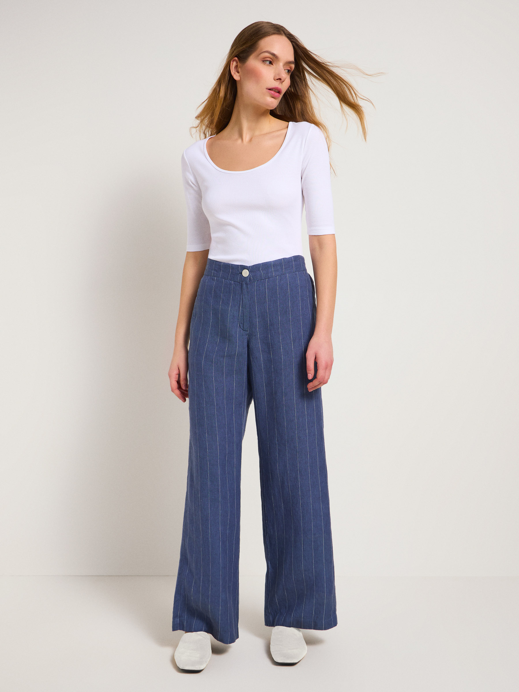 Pantalon Marlene striped - Lanius